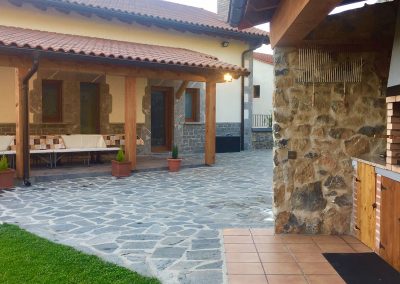 Casa rural en Navarra con barbacoa