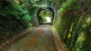 Vía verde del Plazaola en Lekunberri